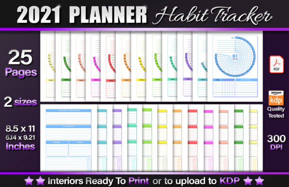 Download 2021 Planner Habit Tracker - 2021 planner Collection