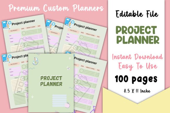 Download Printable Project Planner - Premium Resources